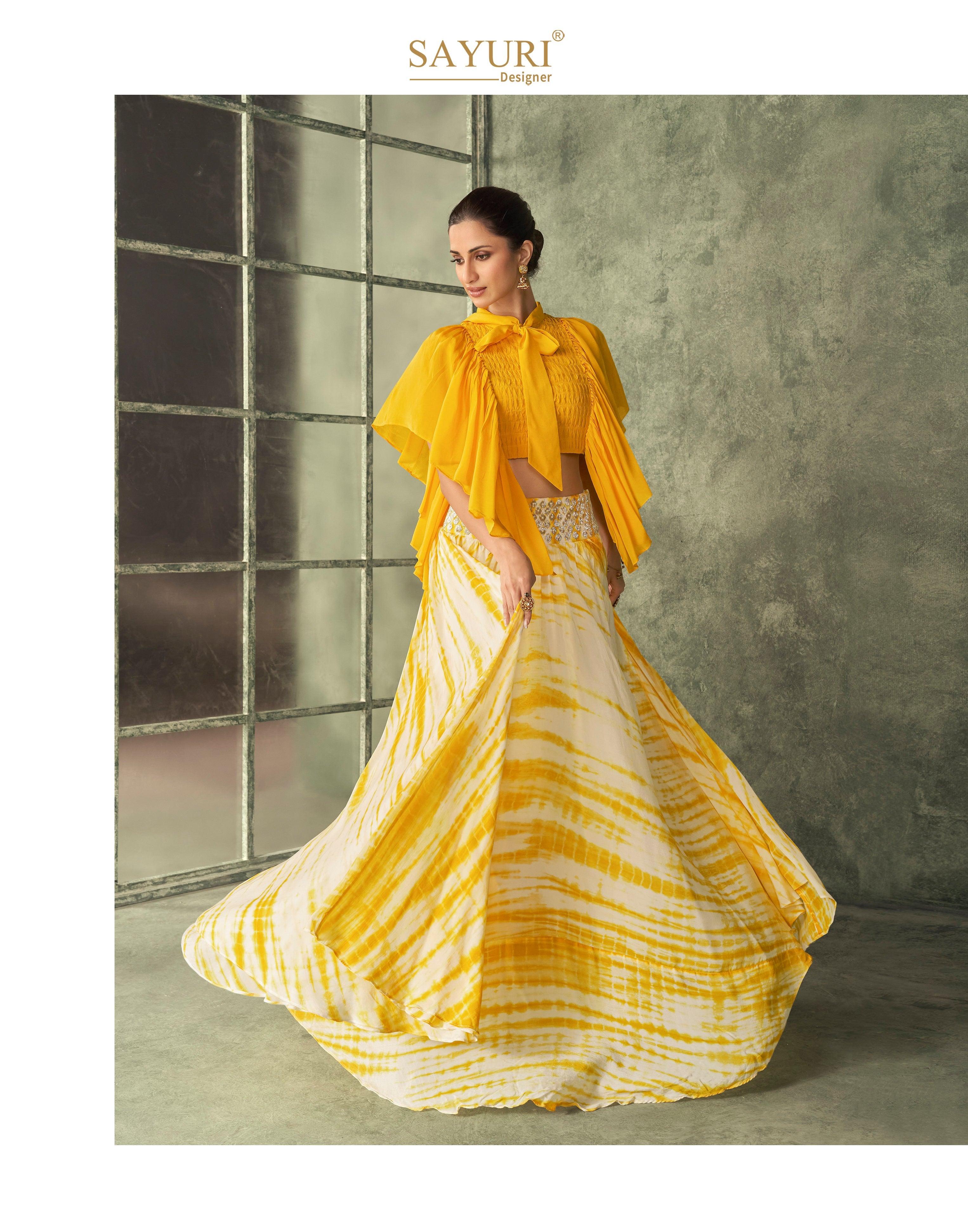 yellow designer dress for haldi Yellow Dress for Haldi