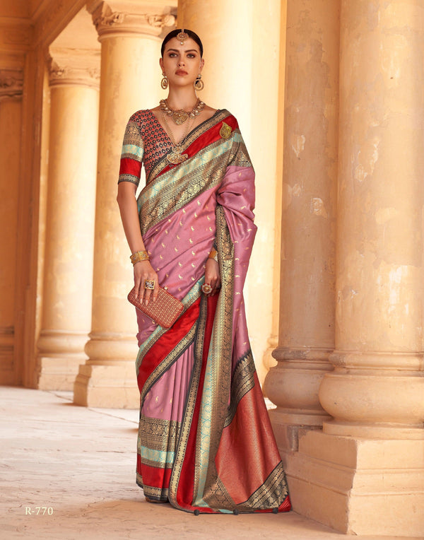 Indian Traditional Kanchipuram Silk Sari - Fashion Nation