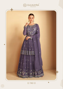 Partywear Georgette Indian Dress