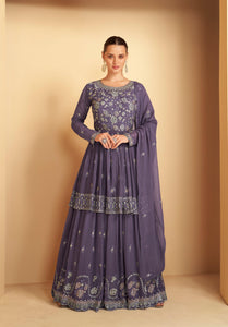 Partywear Georgette Indian Dress