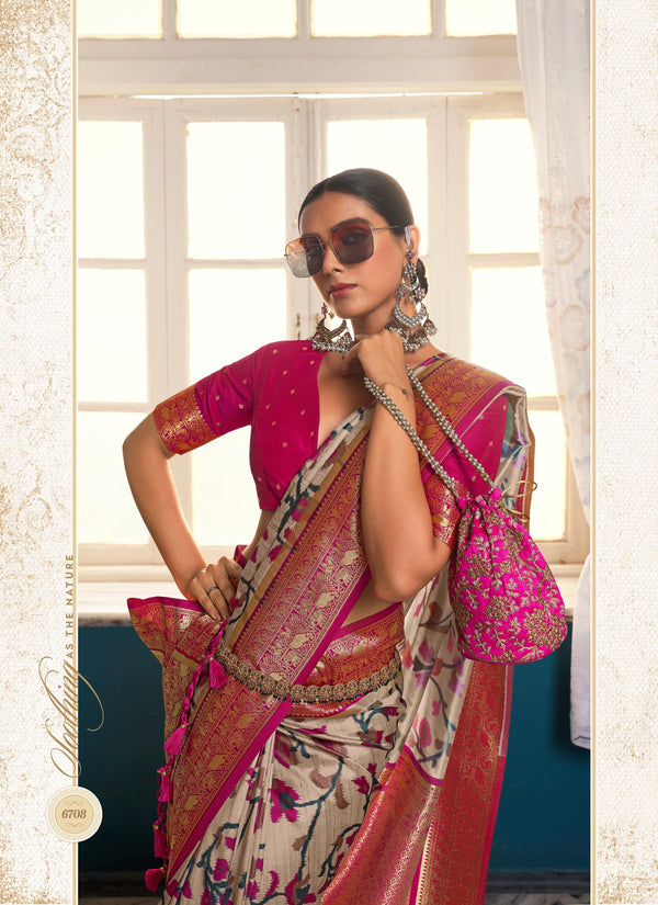 All Occasion Wear Indian Silk Saree - Fashion Nation