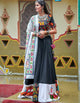 Festive RS1062 Navaratri Special Black Multicoloured Cotton Lehenga Choli - Fashion Nation