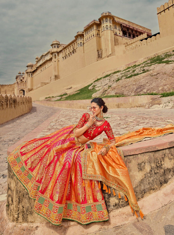 Reception Wear Designer Lehenga Choli - Fashion Nation