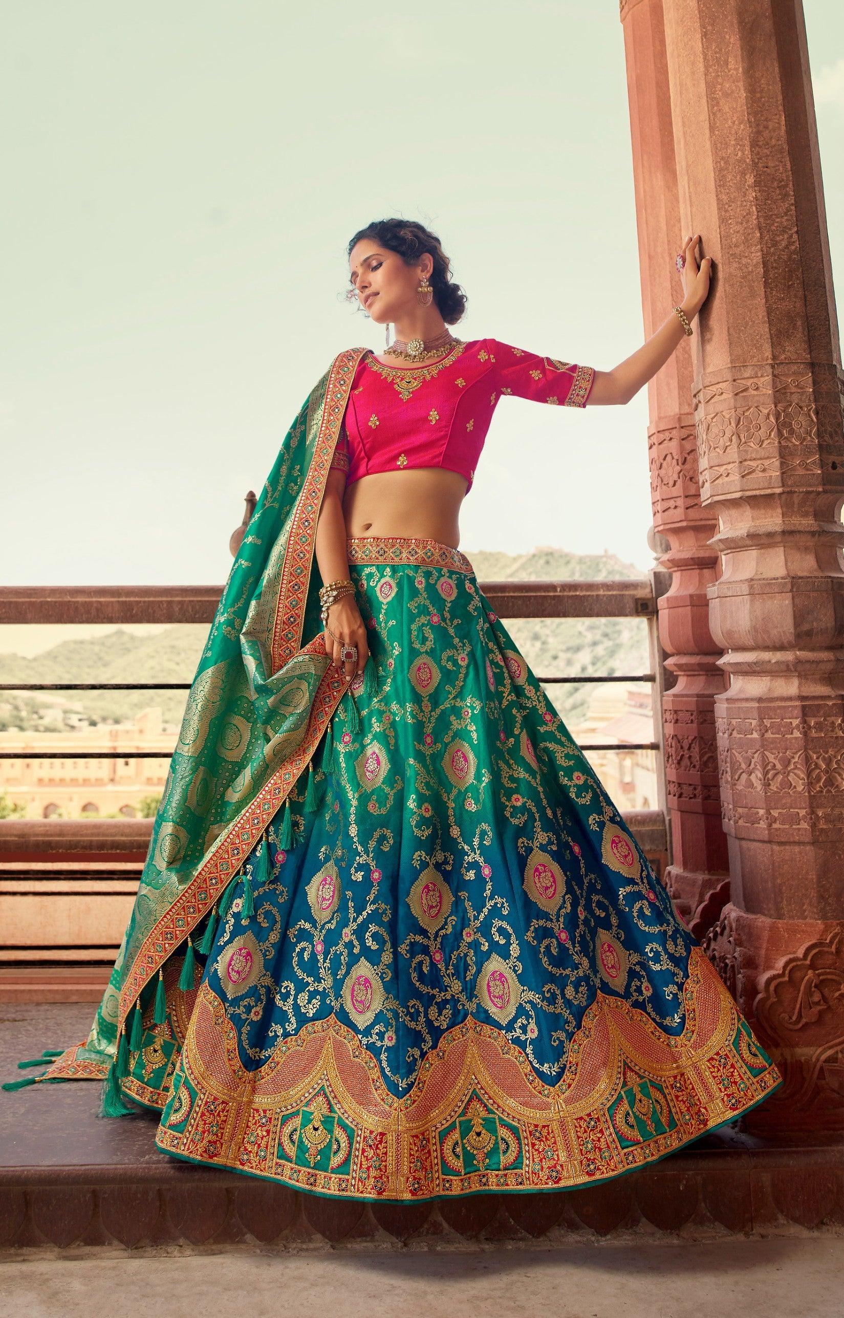 Lehenga choli for engagement party best sale