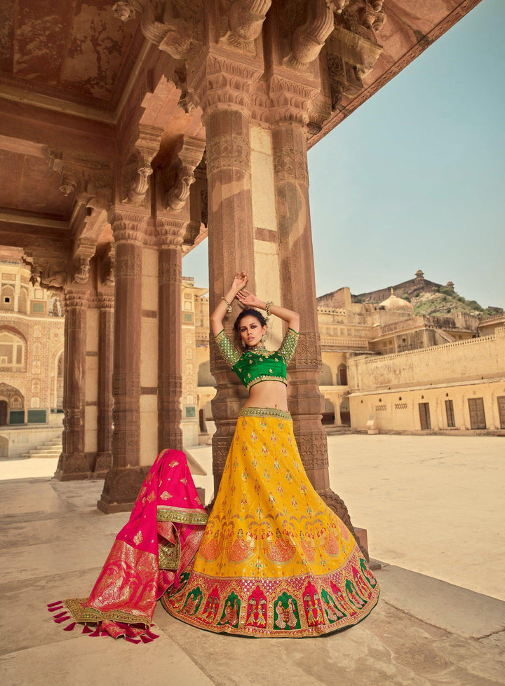 Haldi Functions Wear Festive Lehenga Choli - Fashion Nation