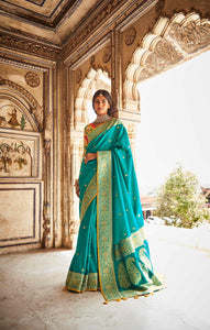 Engagement Wear Traditional Weaving Saree by Fashion Nation