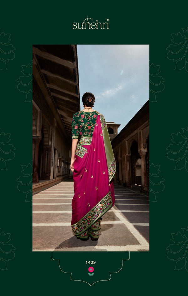 Geet Sammelan Wear Special Silk Saree - Fashion Nation