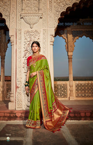 Festive Wear Designer Silk Saree by Fashion Nation