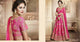 Traditional NAK4088 Designer Nakkashi Light Pink Net Handloom Silk Lehenga Saree - Fashion Nation
