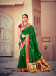 Mehndi Functions Wear Paithani Silk Saree by Fashion Nation