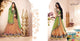 Genuine Nakkashi Bridal NAK5075 Green Beige Blue Net Silk Lehenga Choli - Fashion Nation