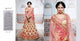 Fashionable NAK5100 Bridal Beige Pink Handloom Silk Net Lehenga Choli - Fashion Nation