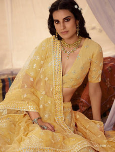Haldi Special Party Wear Designer Lehenga Choli at Cheapest Prices by Fashion Nation