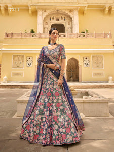 Evening Party Wear Designer Lehenga Choli by Fashion Nation