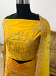 Sonakshi Sinha Celebrity Wear KF3753 Bollywood Inspired Yellow Silk Lehenga Choli - Fashion Nation