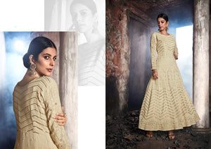 Elegant Lucknowi Floor Length All Occasion Suit for Online Sales by Fashion Nation