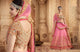 Prachi Desai BT151 Bollywood Inspired Pink Beige Georgette Silk Lehenga Choli - Fashion Nation