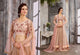 IndoWestern 1616 Stylish Pink Net Anarkali Lehenga - Fashion Nation