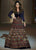 Attractive KD1118 Bollywood Inspired Kareena Kapoor Khan Blue Velvet Silk Anarkali Gown - Fashion Nation