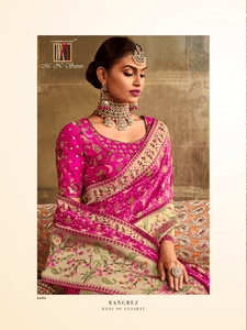 Sangeet Special Silk Embroidered Saree