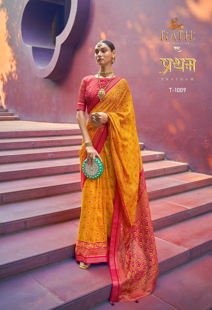 Haldi Function Wear Saree - Fashion Nation