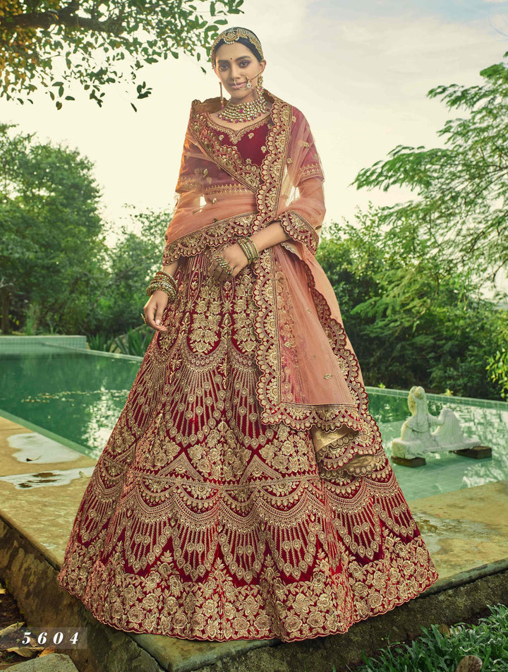 Wedding Wear Designer Ghagra Choli - Fashion Nation