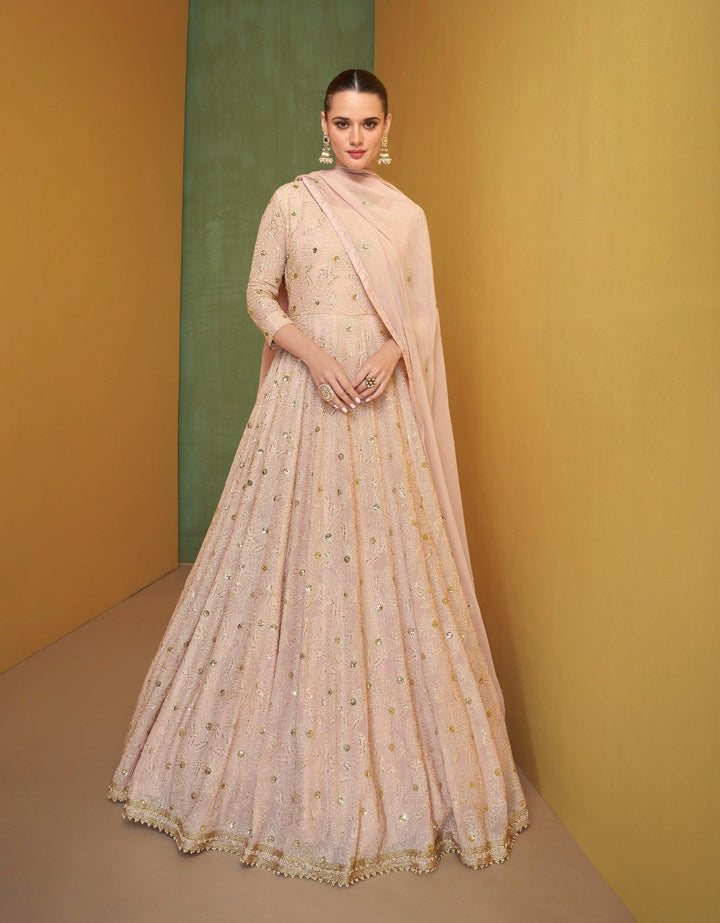 Shaadi Party Wear Indo Western Gown - Fashion Nation