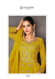 Haldi Party Designer Fusion Skirt Kurti