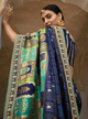 Evening Party Wear Silk Woven Saree