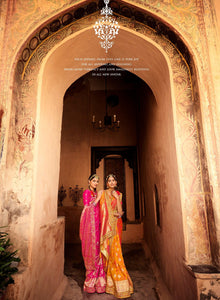 Haldi Function Wear Designer Saree
