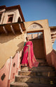 Sagaai Wear Designer Silk Saree