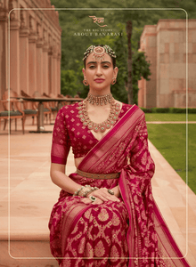Wedding Wear Classic Brasso Saree
