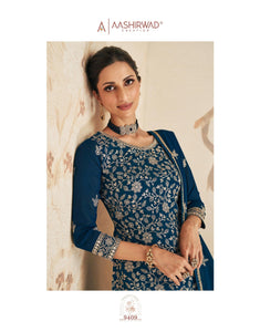 Indian Party Wear Designer Palazzo Suit