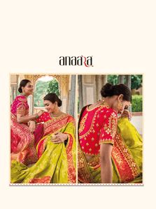Sangeet Wear Silk Gota Patti Sari