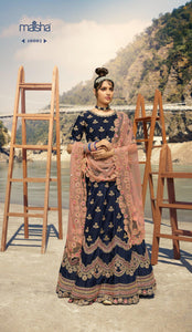 Reception Wear Designer Lehenga Choli